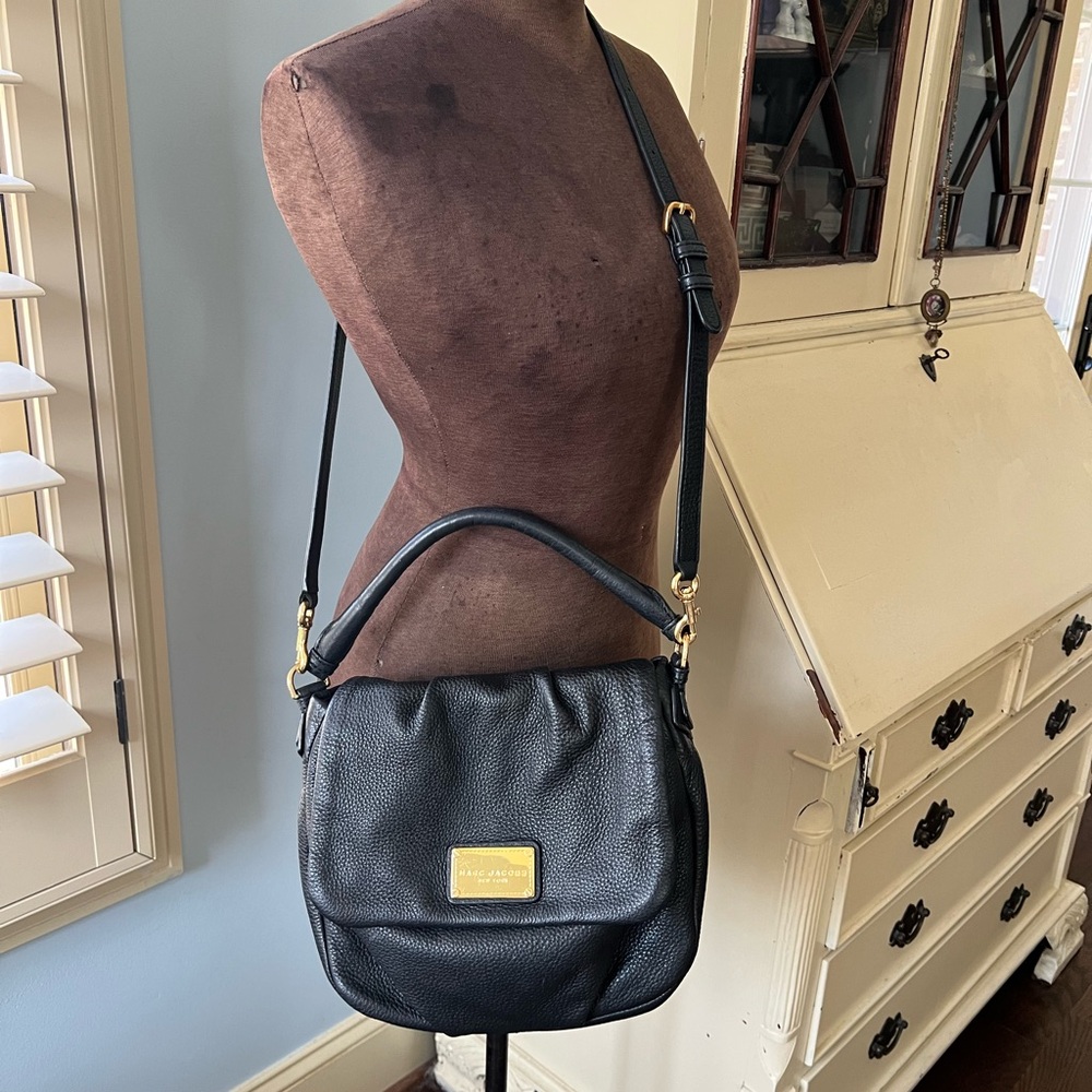 Marc by Marc Jacobs Classic Q Lil' Ukita Shoulder/Crossbody Leather Bag